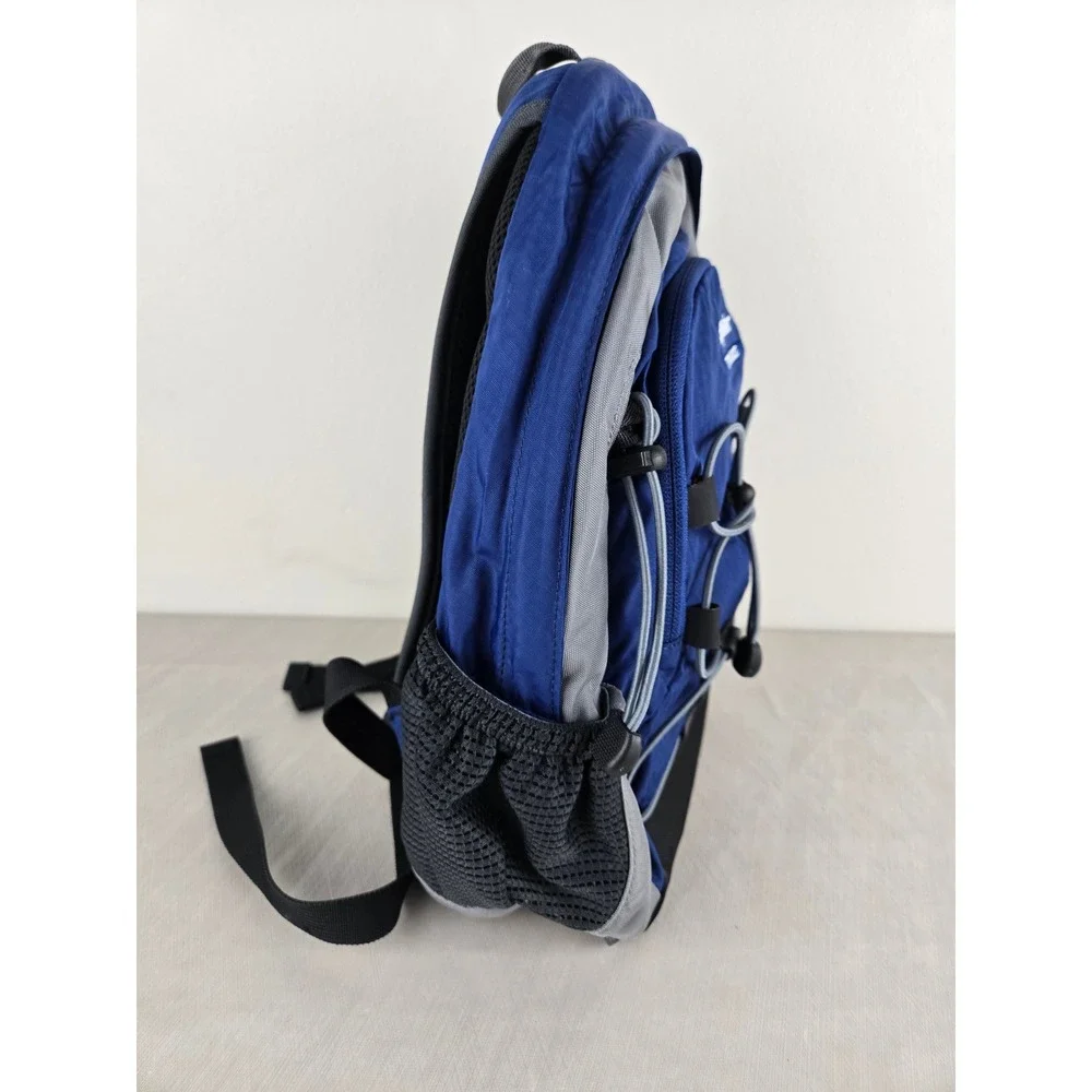 Onepolar Performance Blue Grey Ripstop Nylon Bungee‎ Hiking Daypack Backpack
